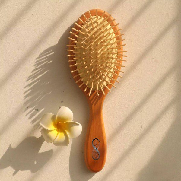 Brosse à  Cheveux en Bois