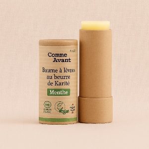 Baume à lèvres bio Karité Menthe Comme Avant
