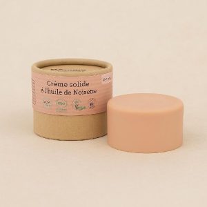 Crème solide bio à lhuile de noisette  Anti-imperfections