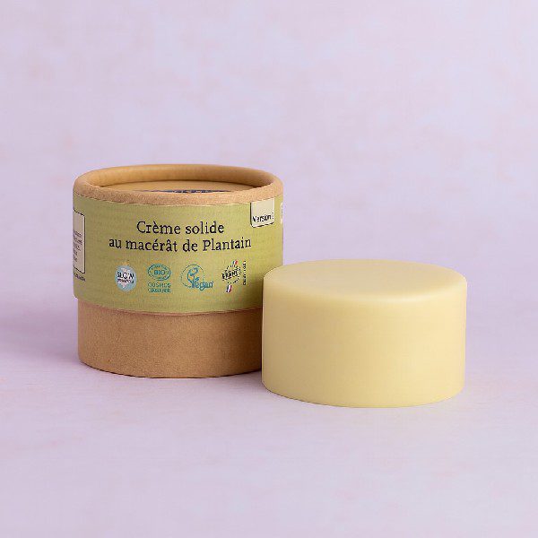 Creme Solide au Macérat de Plantain Bio Comme avant 50gr