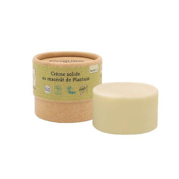 Creme Solide au Macérat de Plantain Bio Comme avant 50gr – Image 6