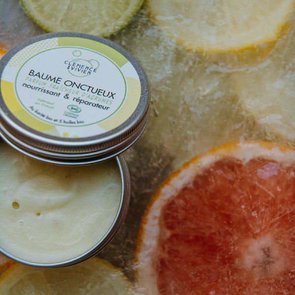 Mini Baume Onctueux Fraicheur d'Agrume BIO Hydratant