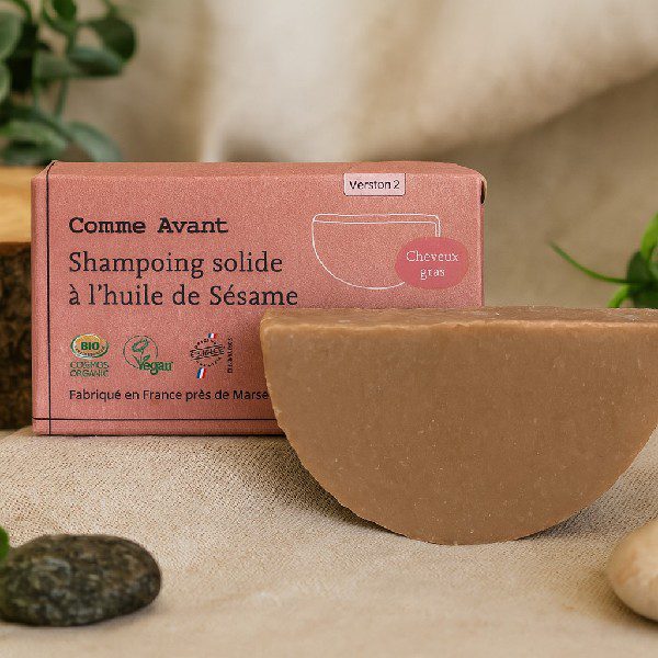 Shampoing Solide - Cheveux Gras - Comme Avant 70gr