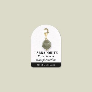 Charm's Pierre de Labradorite Eponge énergétique