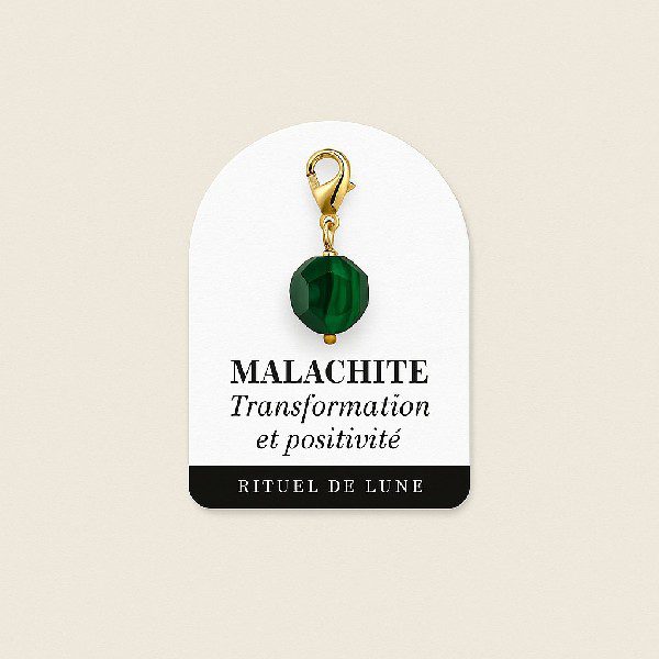 Charm's Pierre de Malachite Confiance - Vitalité