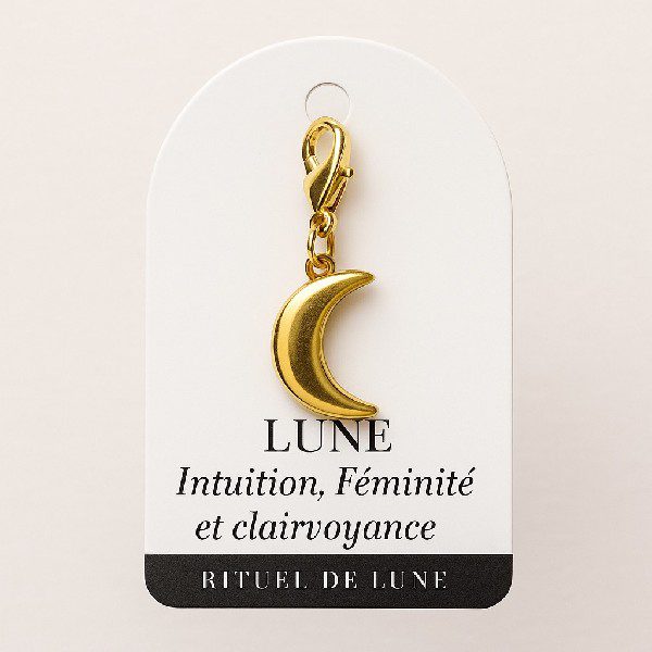 Charm's Lune Dorée – Intuition, Féminité & Clairvoyance