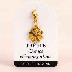 Charm's Trèfle -  Porte-Bonheur Doré