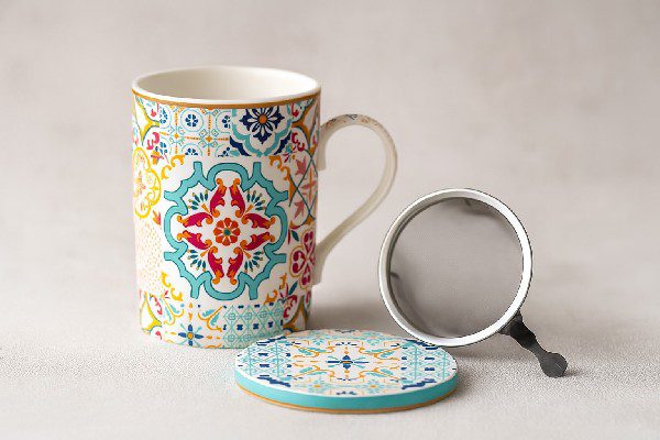 Tisanière en Porcelaine de Chine 35cl